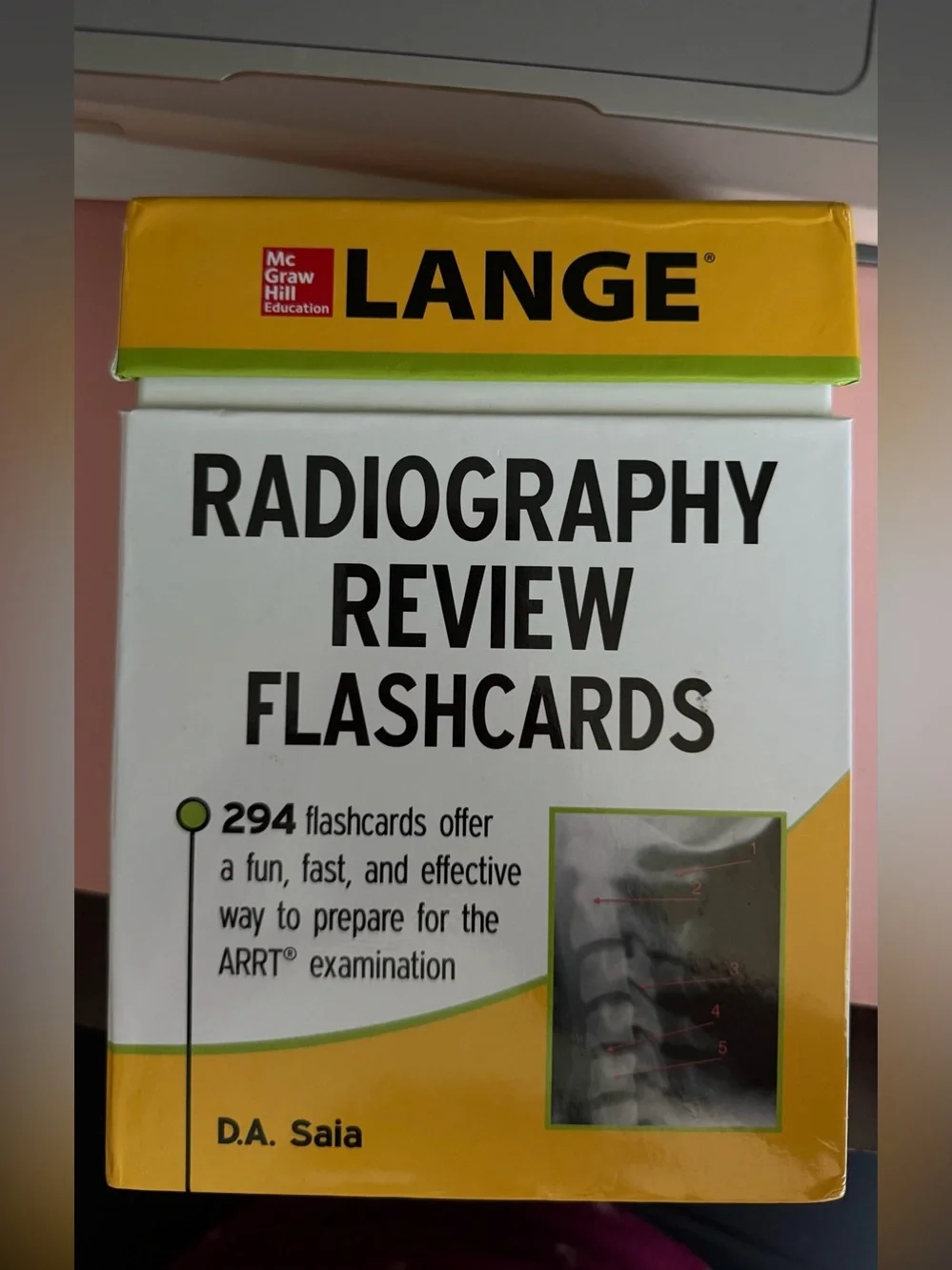 LANGE Radiography Review Flashcards - ARRT